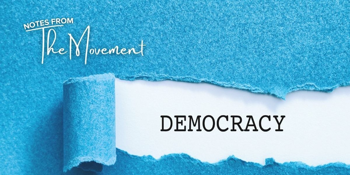 Violence is a Betrayal of Democracy