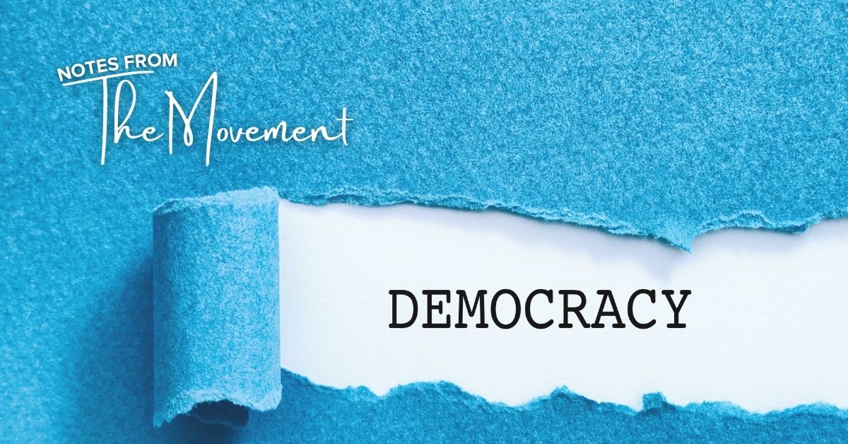 Violence is a Betrayal of Democracy